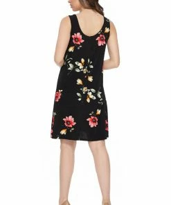 Jostar Women's Stretchy Missy Tank Dress Print-703BN-TRP1-W215 Dresses