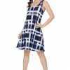 Jostar Women's Stretchy Missy Tank Dress Print-703BN-TRP1-W216 Short Length