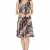 Jostar Online Stretchy Missy Tank Dress Print Plus, 703BN-TXP-W248 Plus Size