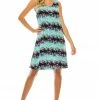 Jostar Women's Stretchy Missy Tank Dress Print Plus, 703BN-TXP-W276