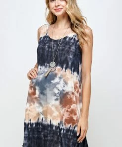 Plus Size Jostar Women's Stretchy Missy Tank Dress Print Plus, 703BN-TXP-W294