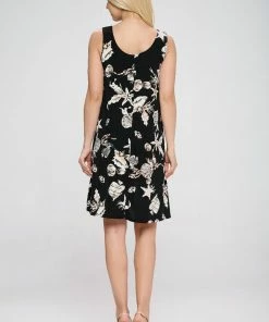 Jostar Online Jostar Women's Stretchy Missy Tank Dress Print Plus, 703BN-TXP-W309