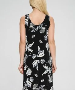 Dresses Jostar Women's Stretchy Missy Tank Dress Print-703BN-TRP1-W309
