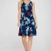 Dresses Jostar Women's Stretchy Missy Tank Dress Print- 703BN-TRP1-W310