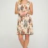 Jostar Online Stretchy Missy Tank Dress Print Plus, 703BN-TXP-W317