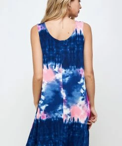 Dresses Jostar Women's Stretchy Missy Tank Dress Print-703BN-TRP1-W294