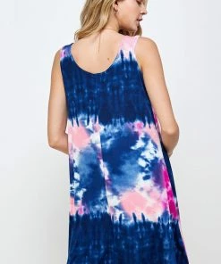 Dresses Jostar Women's Stretchy Missy Tank Dress Print-703BN-TRP1-W294