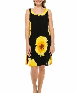 Jostar Women's Stretchy Missy Tank Dress Print-703BN-TRP1-W113 Dresses