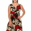 Jostar Women's Stretchy Missy Tank Dress Print-703BN-TRP1-W161 Short Length