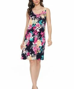 Jostar Women's Stretchy Missy Tank Dress Print-703BN-TRP1-W214 Dresses