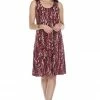 Jostar Women's Stretchy Missy Tank Dress Print-703BN-TRP1-W247