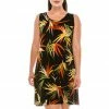 Jostar Women's Stretchy Missy Tank Dress Print-703BN-TRP1-W679