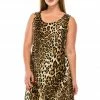 Dresses Jostar Women's Stretchy Missy Tank Dress Print-703BN-TRP1-W757