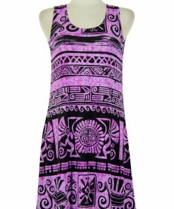Jostar Women's Stretchy Missy Tank Dress Print-703BN-TRP1-W901 Dresses
