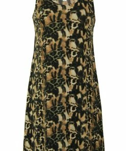 Jostar Women's Stretchy Missy Tank Dress Print-703BN-TRP1-W989