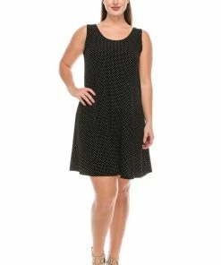 Jostar Women's Stretchy Missy Tank Dress Print-703BN-TRP1-W990