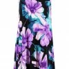 Plus Size Jostar Women's Stretchy Missy Tank Dress Print Plus, 703BN-TXP-W050