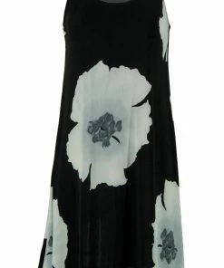 Jostar Women's Stretchy Missy Tank Dress Print Plus, 703BN-TXP-W113 Plus Size