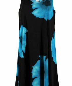 Jostar Women's Stretchy Missy Tank Dress Print Plus, 703BN-TXP-W113 Plus Size