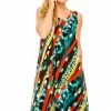 Plus Size Jostar Women's Stretchy Missy Tank Dress Print Plus, 703BN-TXP-W175