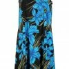 Short Length Jostar Women's Stretchy Missy Tank Dress Print Plus, 703BN-TXP-W683