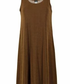 Jostar Women's Stretchy Tank Missy Dress Sleeveless Plus, 703BN-TX Plus Size