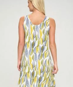 Jostar HIT Missy Tank Dress Sleeveless Prints -703HT-TRP1-W314