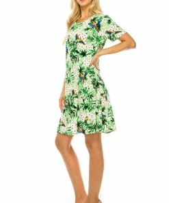 Jostar BNS Missy Dress Short Sleeve Print-704BN-SRP1-W319