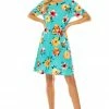 Jostar Short Length BNS Missy Dress Short Sleeve Print-704BN-SRP1-W322