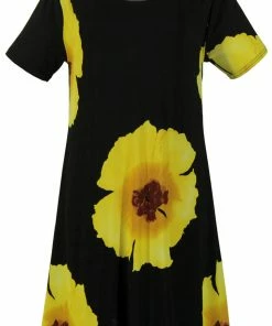 Jostar Women's Stretchy Missy Dress Short Sleeve Print-704BN-SRP1-W113