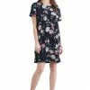 Jostar Women's Stretchy Missy Dress Short Sleeve Print-704BN-SRP1-W211