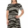 JostarUSA Short Length BNS Missy Dress Short Sleeve Print-704BN-SP-W715