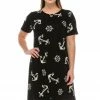 Jostar Women's Stretchy Missy Dress Short Sleeve Print-704BN-SRP1-W981