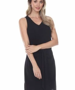 Jostar HIT Front Tie Tank Dress-767HT-TRS1
