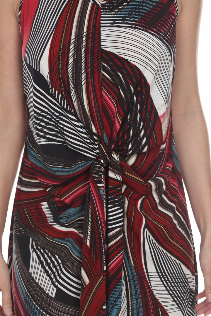 Jostar HIT Print Front Tie Tank-767HT-TRP1-W255