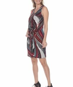 Jostar HIT Print Front Tie Tank-767HT-TRP1-W255