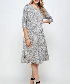 Jostar Women's RYN Pleated Swing Pocket Dress-773RY-HRP1-K-W298 Dresses