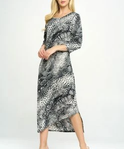 Jostar BNS Asymmetrical Hem Dress-774BN-QRP1-W248