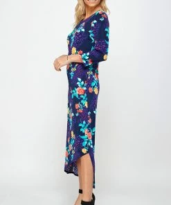 Jostar BNS Asymmetrical Hem Dress-774BN-QRP1-W301