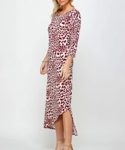 Jostar BNS Asymmetrical Hem Dress-774BN-QRP1-W302