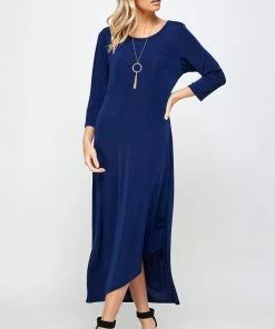 Jostar BNS Asymmetrical Hem Dress-774BN-QRS1