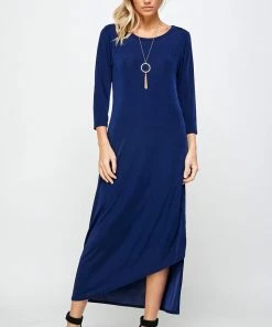 Jostar BNS Asymmetrical Hem Dress-774BN-QRS1