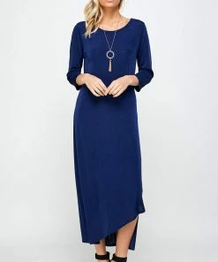 Jostar BNS Asymmetrical Hem Dress-774BN-QRS1