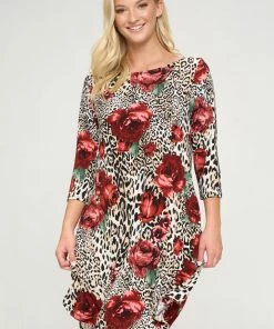 Jostar Dresses BNS Pocket Short Dress-775BN-QRP1-K-W307