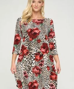 Jostar Dresses BNS Pocket Short Dress-775BN-QRP1-K-W307