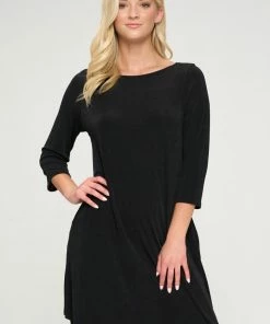Jostar BNS Pocket Short Dress-775BN-QRS1-K Quarter Sleeves