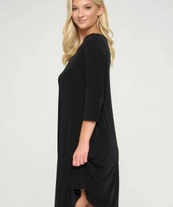 Jostar BNS Pocket Short Dress-775BN-QRS1-K Quarter Sleeves
