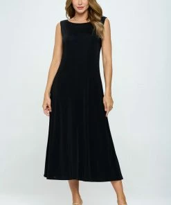 JostarUSA BNS Boat Neck Long Tank Dress-778BN-TRS1