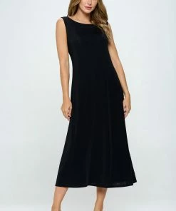 JostarUSA BNS Boat Neck Long Tank Dress-778BN-TRS1
