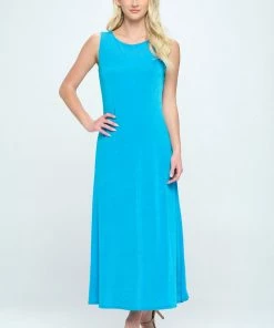 JostarUSA BNS Boat Neck Long Tank Dress-778BN-TRS1